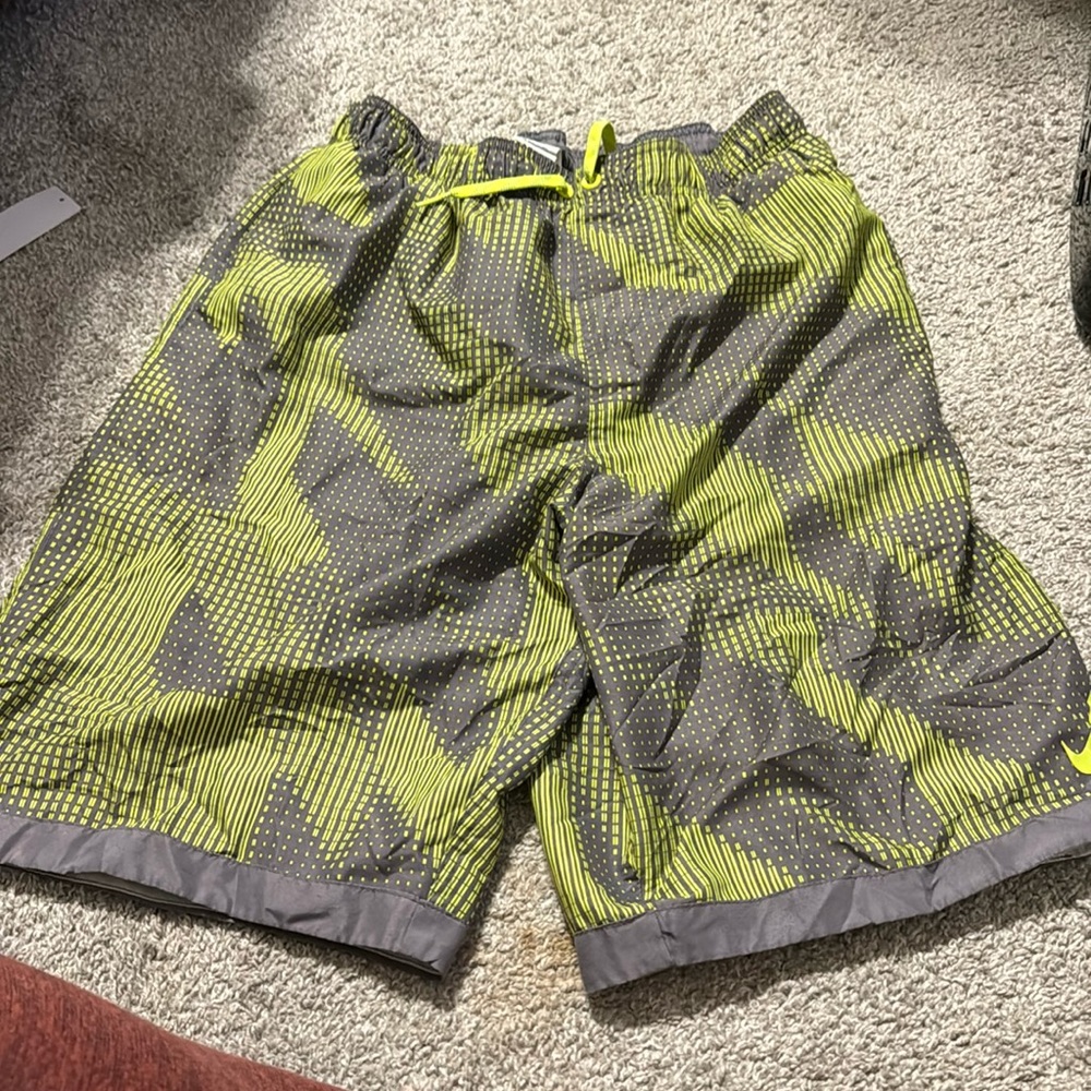 Nike men shorts neon